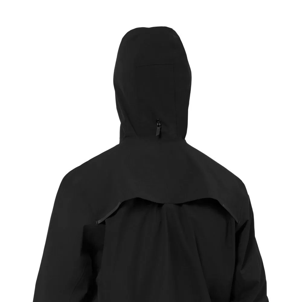 Textile running On Homme | Veste 1/2 zip On Waterproof Anorak Black pour homme |124.00326