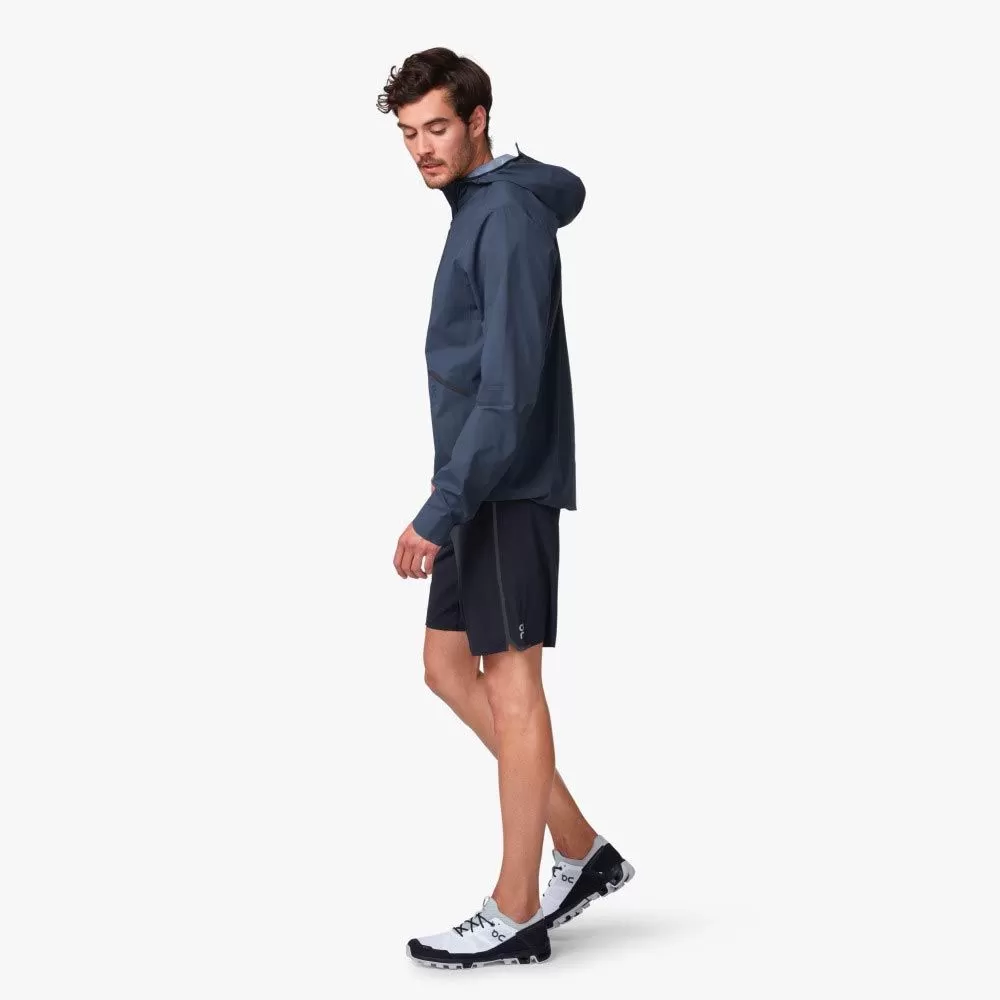 Textile running On Homme | Veste 1/2 zip On Waterproof Anorak Navy pour homme | 124.00079