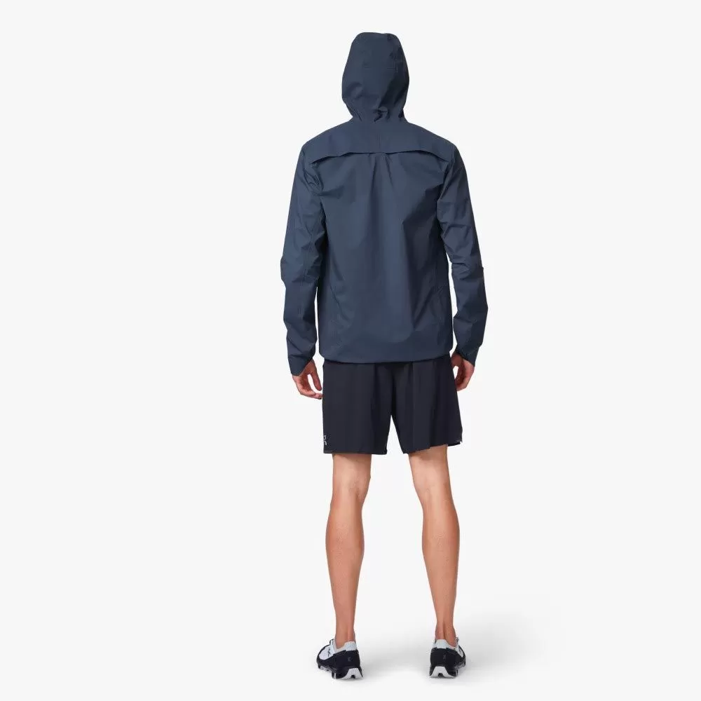 Textile running On Homme | Veste 1/2 zip On Waterproof Anorak Navy pour homme | 124.00079