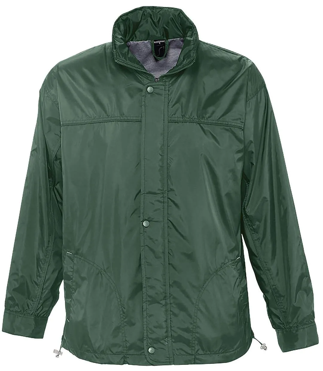 Veste coupe-vent imperméable doublé jersey - 46000 - vert forêt - mixte homme femme