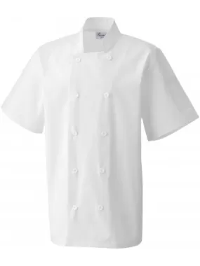 Veste de cuisinier manches courtes à personnaliser