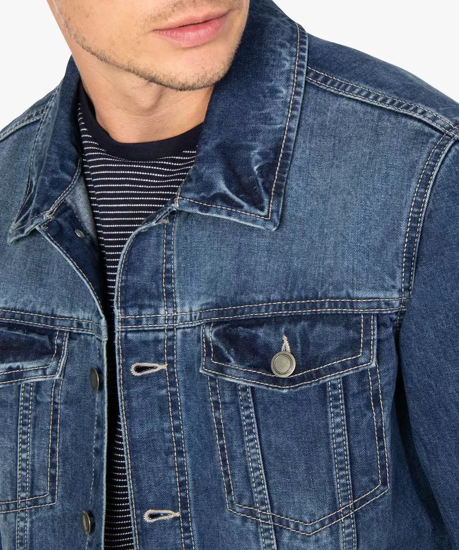 veste en jean homme coupe droite gris vestes de costume