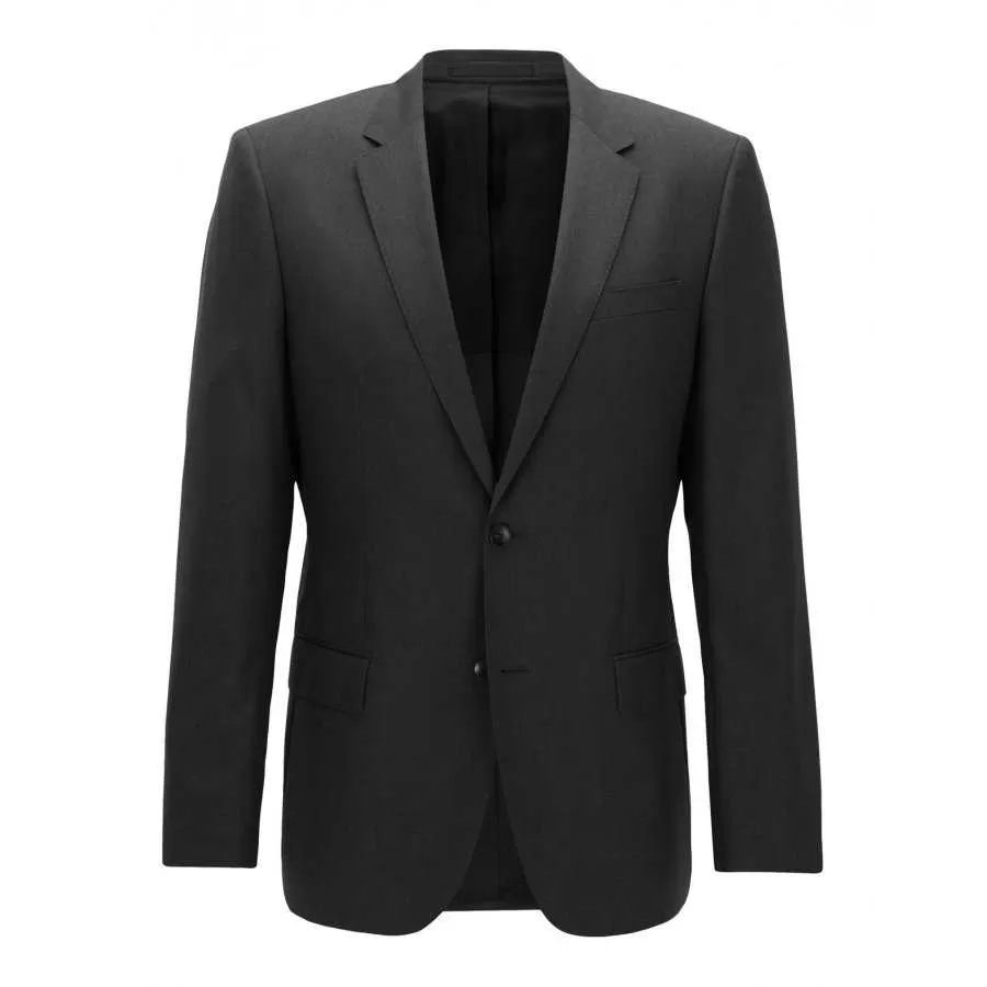 Veste Grise Slim Fit | Boss Black | Blazer Homme en laine vierge